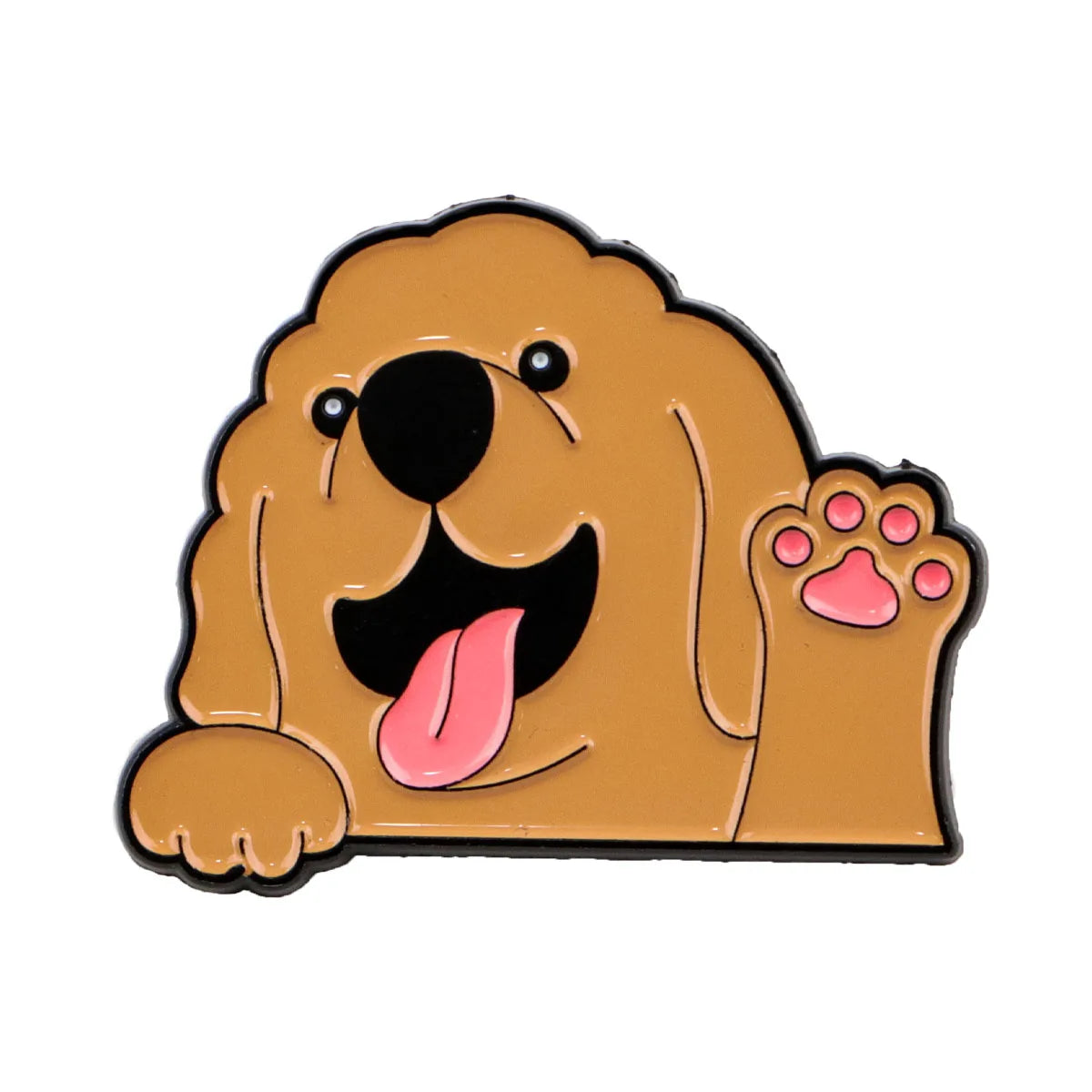 Pin's Émaillé Chien Rigolo - Broche Corgi & Bulldog pour Amoureux des Chiens