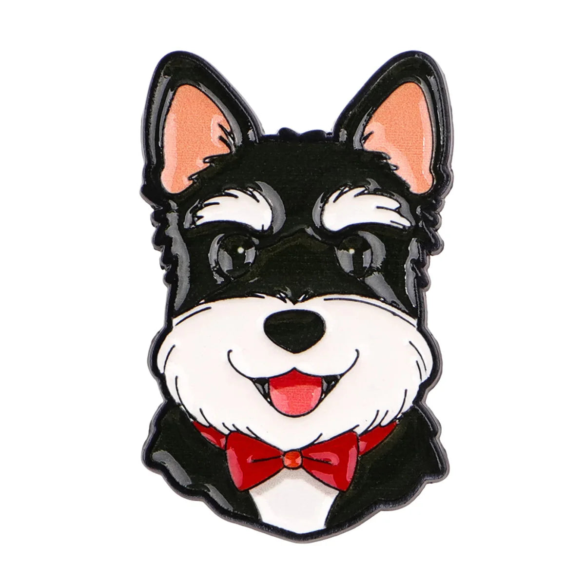 Pin's Émaillé Chien Rigolo - Broche Corgi & Bulldog pour Amoureux des Chiens