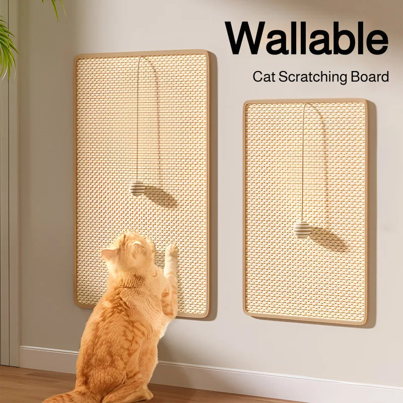 Tapis Grattoir en Sisal pour Chat - Protège Canapés et Meubles