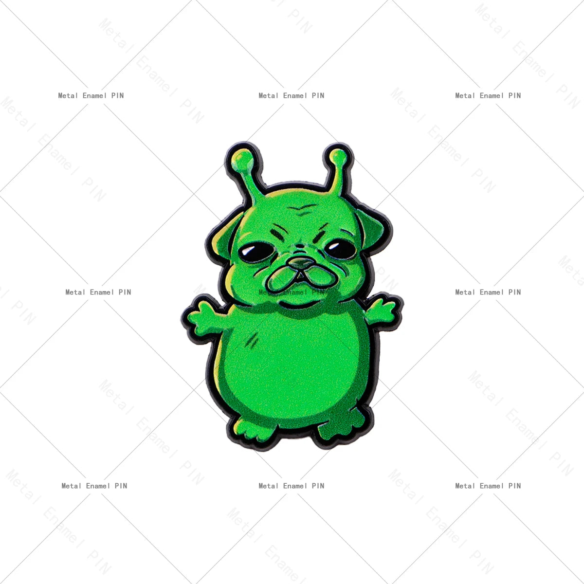 Pin's Émaillé Bouledogue, Corgi & Teckel - Broche Amoureux des Chiens