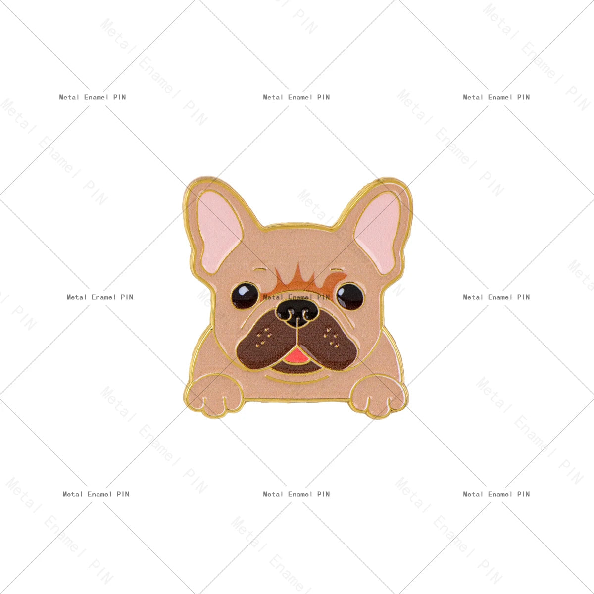 Pin's Émaillé Bouledogue, Corgi & Teckel - Broche Amoureux des Chiens