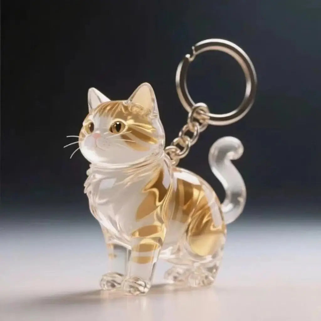 Porte-clés Chien Mignon en Résine - Bijou Fantaisie Idée Cadeau
