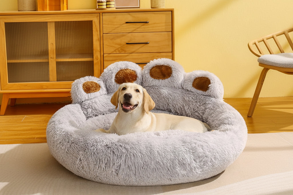 Panier Douillet pour Chien - Coussin Chaud et Moelleux
