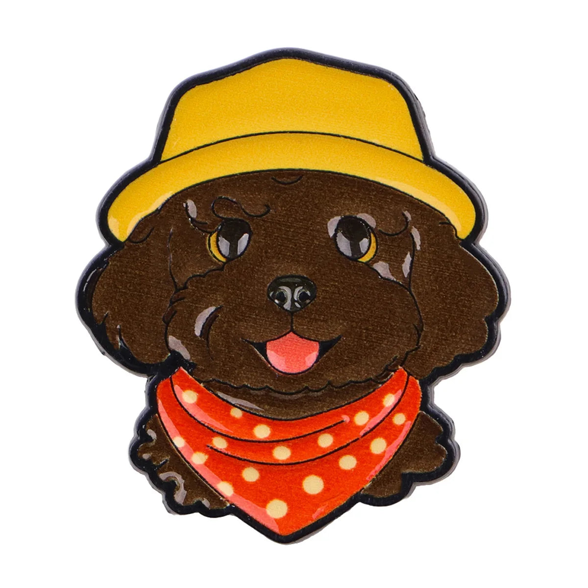 Pin's Émaillé Chien Rigolo - Broche Corgi & Bulldog pour Amoureux des Chiens