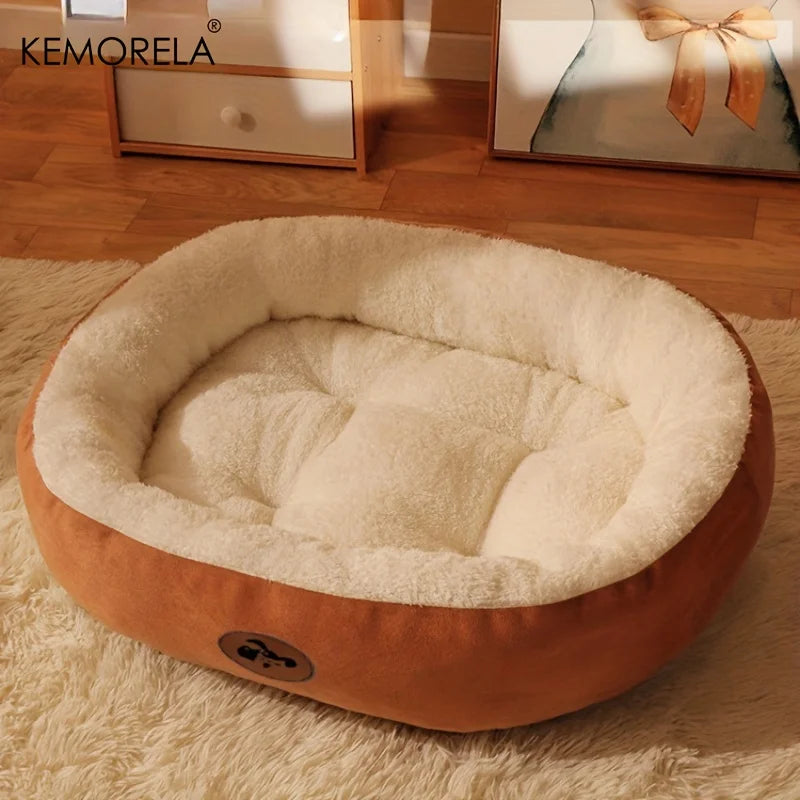 Panier Ovale Douillet Petit Chien - Confort Toute Saison