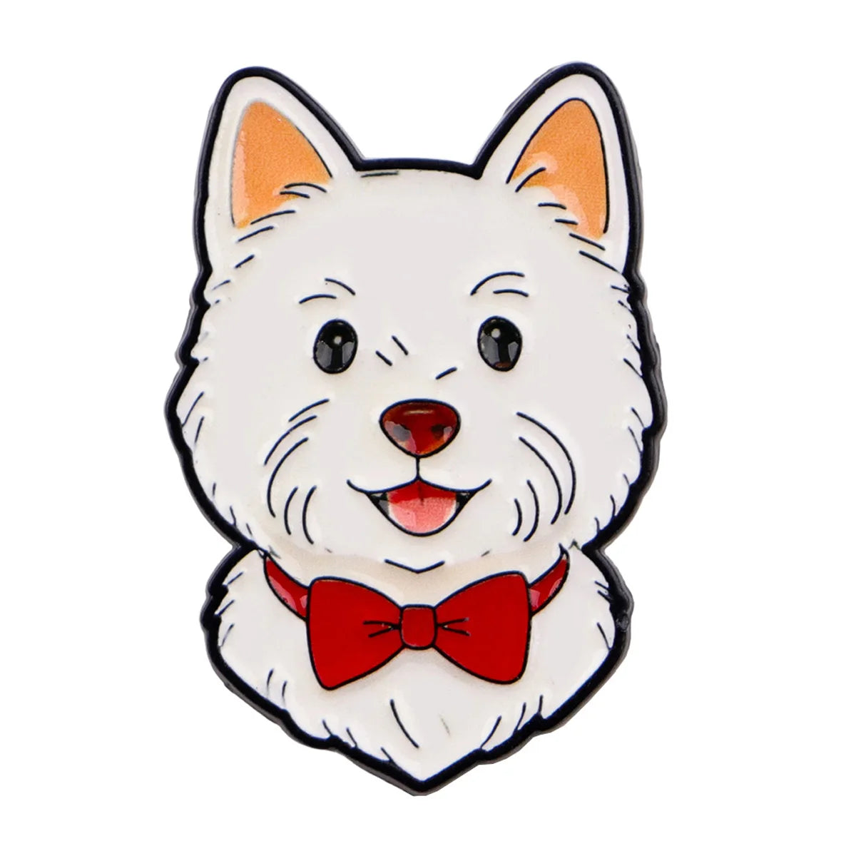 Pin's Émaillé Chien Rigolo - Broche Corgi & Bulldog pour Amoureux des Chiens