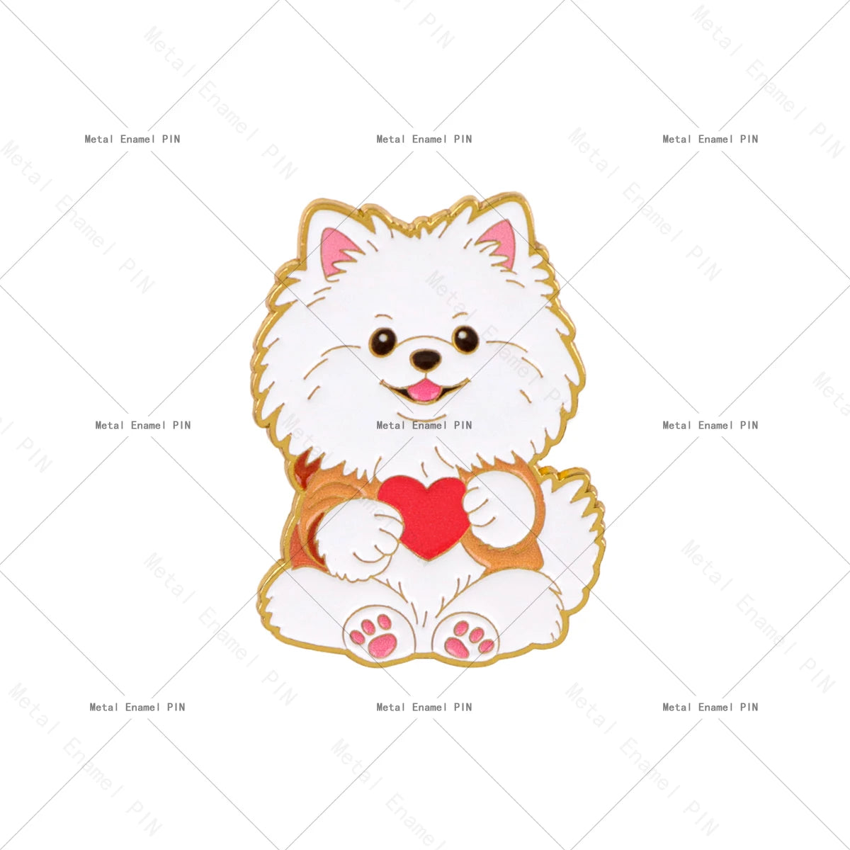 Pin's Émaillé Bouledogue, Corgi & Teckel - Broche Amoureux des Chiens