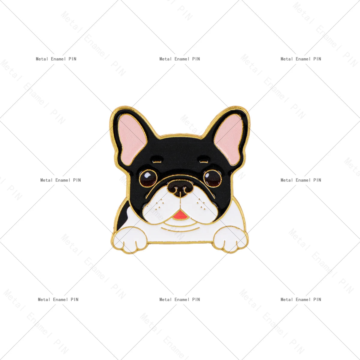 Pin's Émaillé Bouledogue, Corgi & Teckel - Broche Amoureux des Chiens