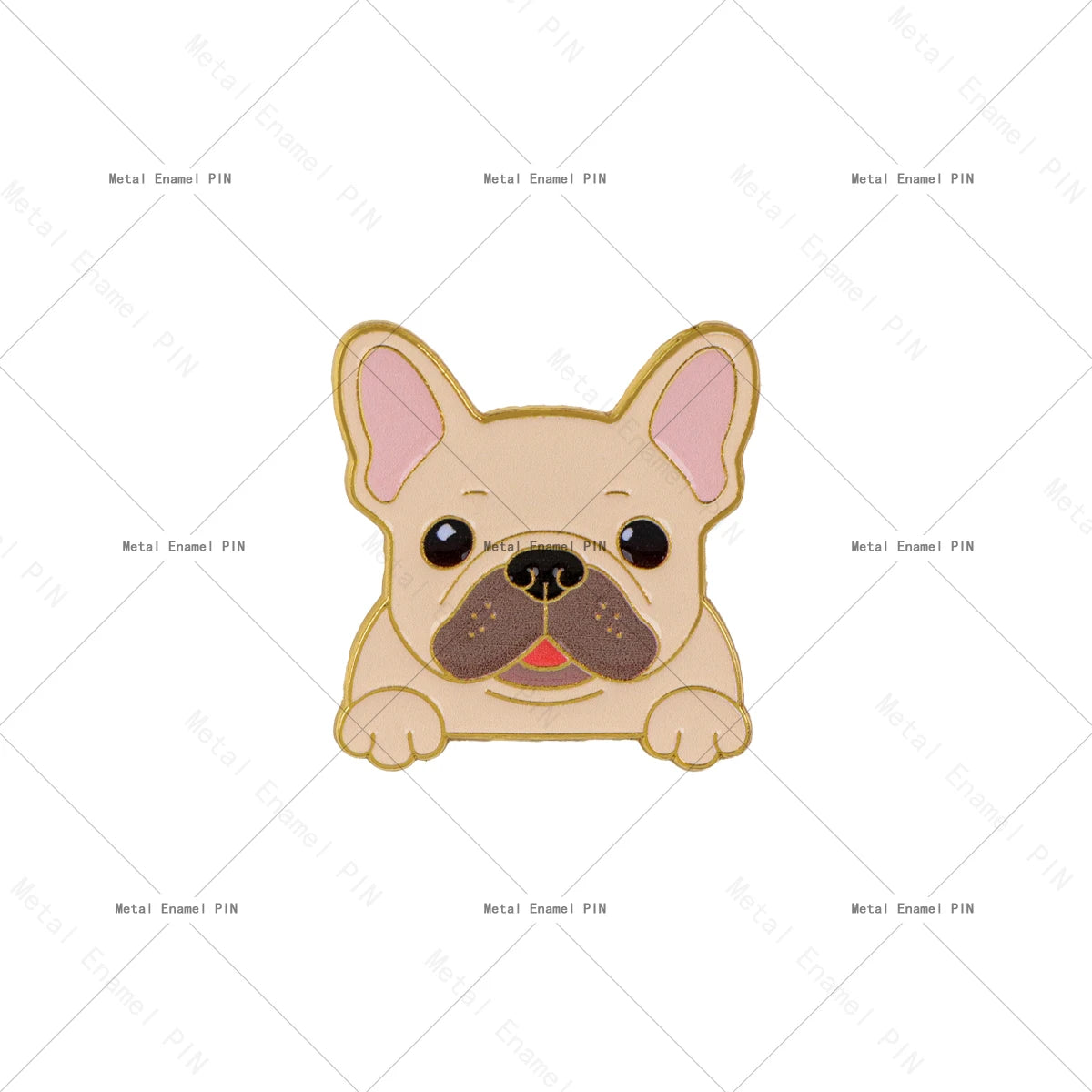 Pin's Émaillé Bouledogue, Corgi & Teckel - Broche Amoureux des Chiens