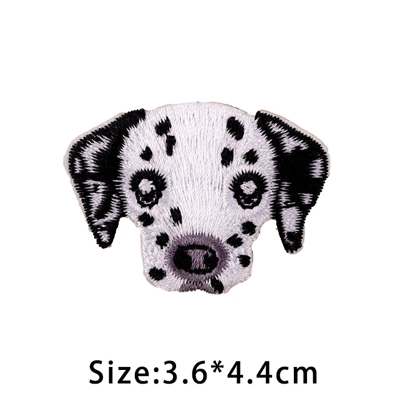 Écusson Brodé Chien Kawaii à Repasser - Border Collie & Berger