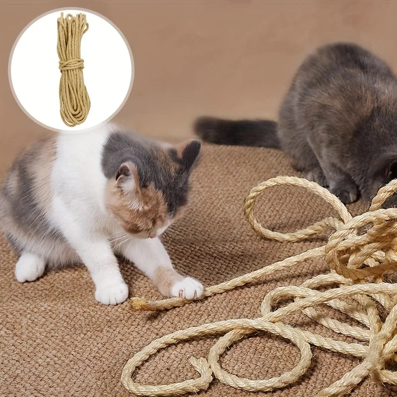 Corde Sisal Naturelle pour Griffoir Chat - Protège vos Meubles