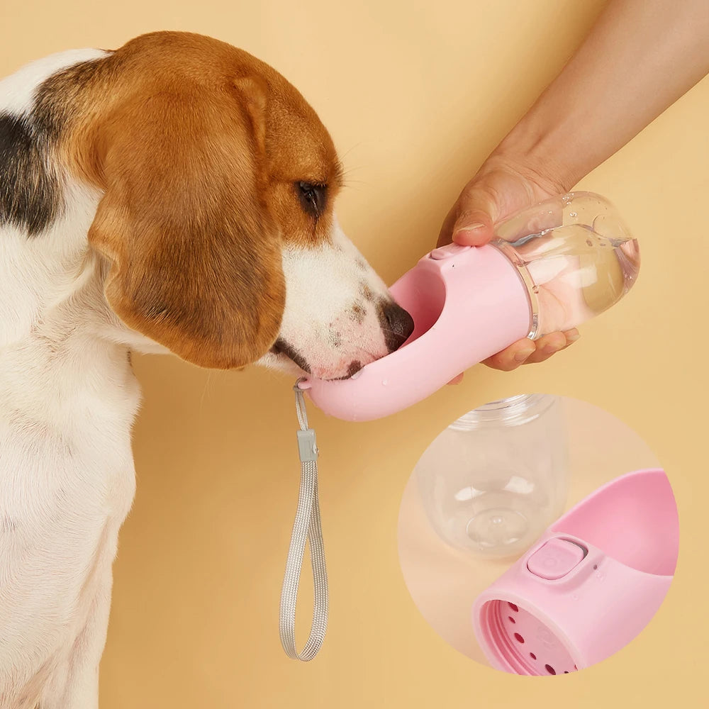Gourde Portable pour Chien – Gourde de Voyage Anti-Fuite