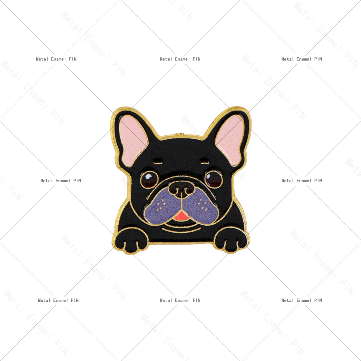 Pin's Émaillé Bouledogue, Corgi & Teckel - Broche Amoureux des Chiens