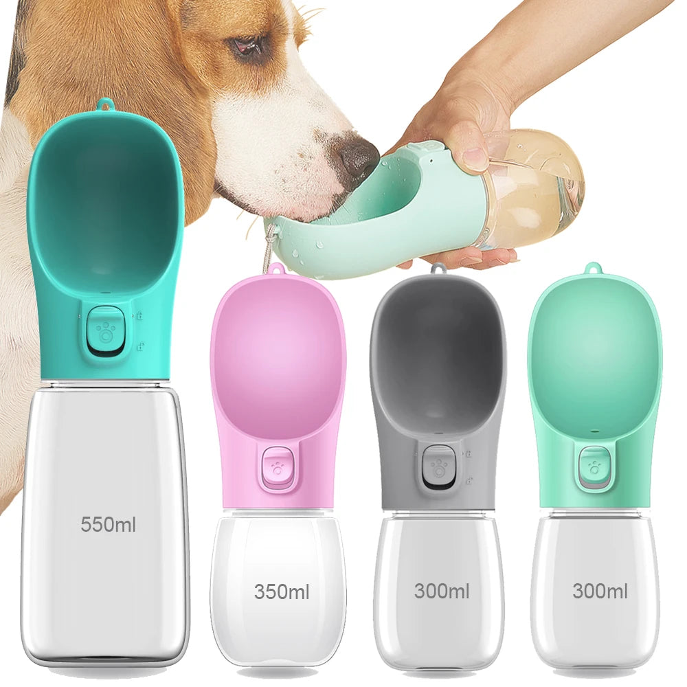 Gourde Portable pour Chien – Gourde de Voyage Anti-Fuite