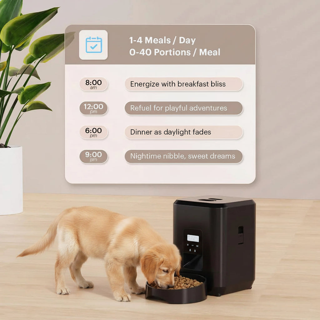 Distributeur de Croquettes Automatique Programmable