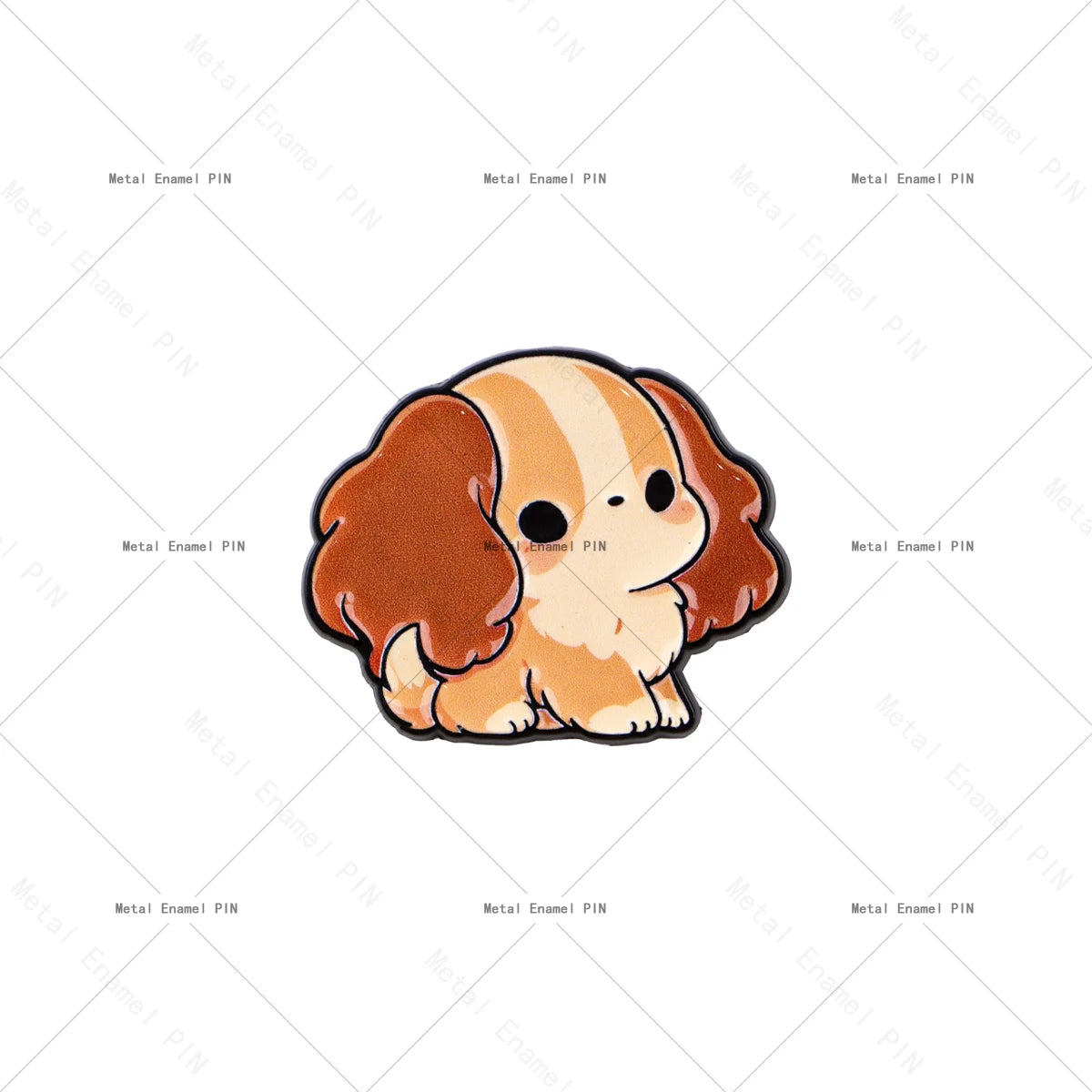 Pin's Émaillé Bouledogue, Corgi & Teckel - Broche Amoureux des Chiens